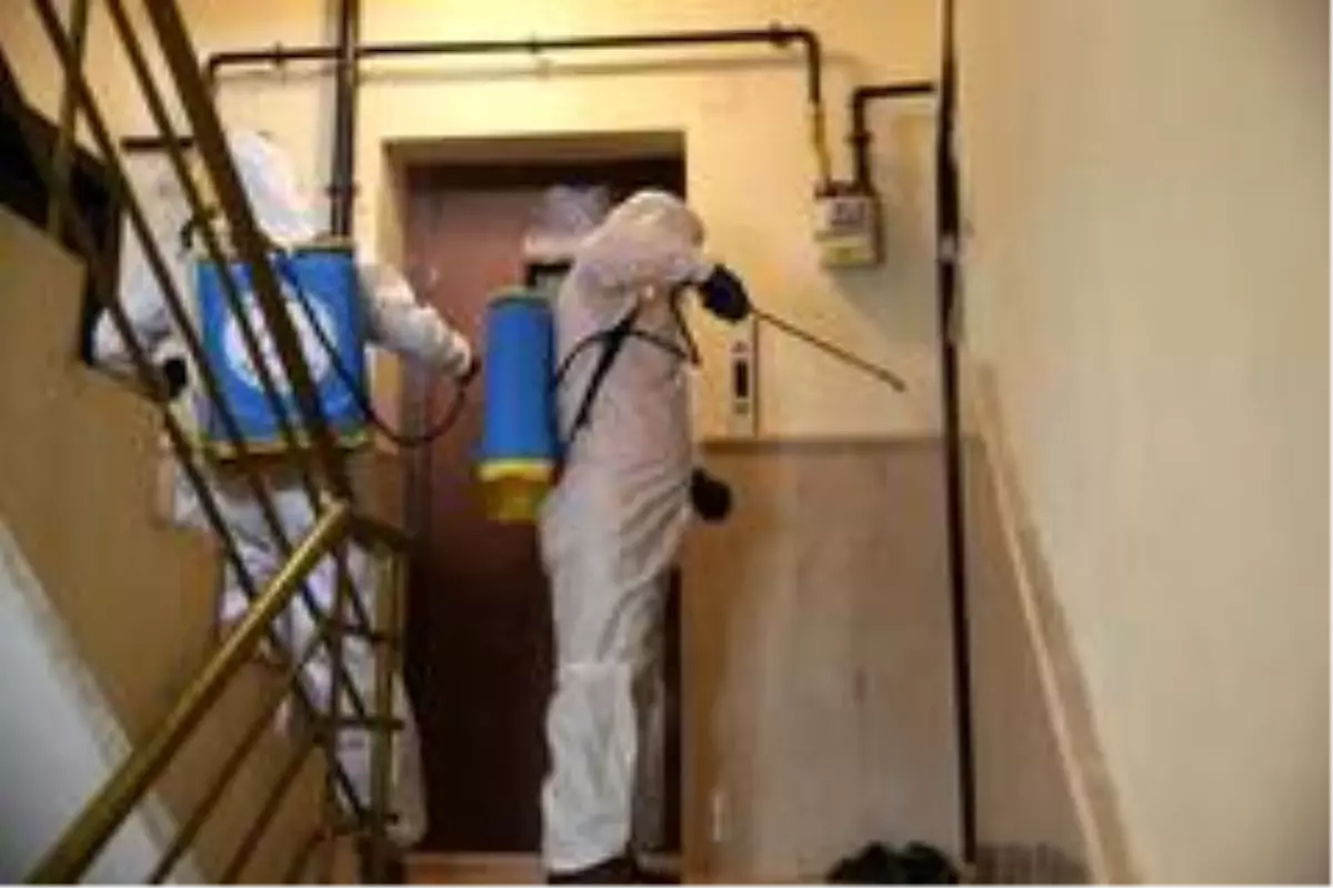 Karaköprü'de dezenfekte çalışmaları sürüyor