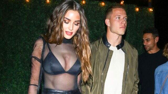 Model Olivia Culpo, sevgilisi Christian McCaffrey'nin yeni sözleşmesini dans ederek kutladı