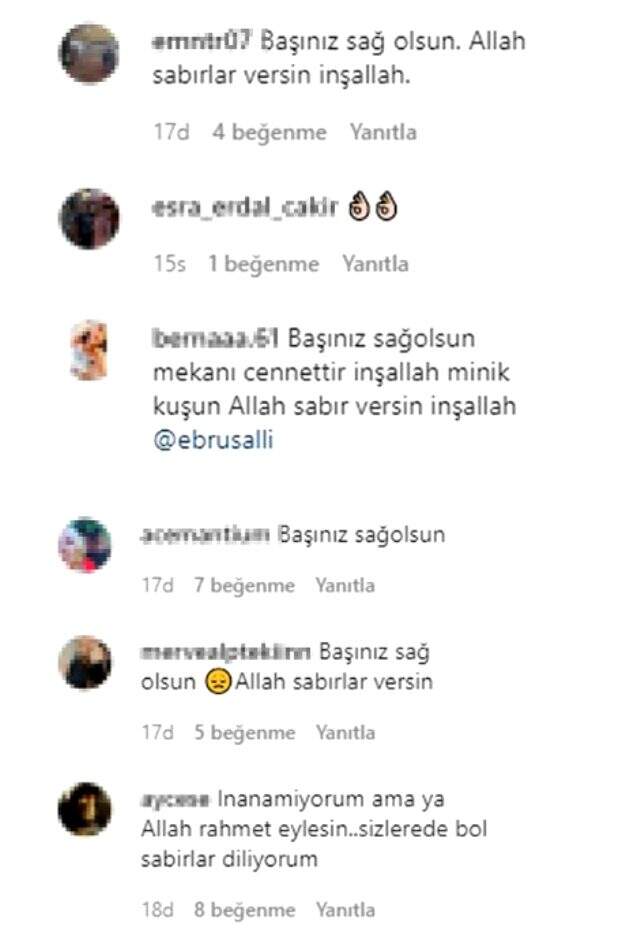 8 yaşındaki oğlu vefat eden Ebru Şallı'ya taziye mesajı yağdı