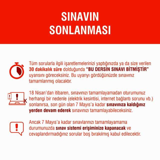 AÖF online sınav nasıl yapılacak? AÖF online sınava nasıl girilir? İnternetten yapılan AÖF sınavları en zaman? AÖF sınav giriş ekranı!