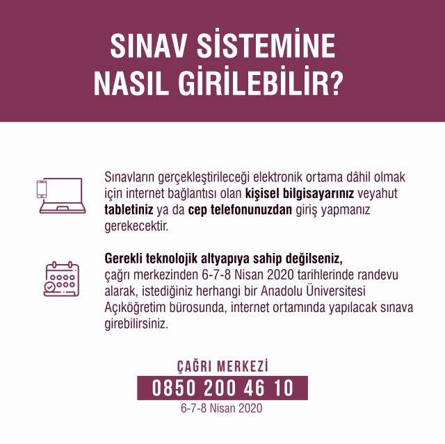 AÖF online sınav nasıl yapılacak? AÖF online sınava nasıl girilir? İnternetten yapılan AÖF sınavları en zaman? AÖF sınav giriş ekranı!