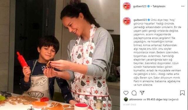 Gülben Ergen, oğlu Pars'ı kaybeden Ebru Şallı'ya gelen çirkin yorumlara tepki gösterdi