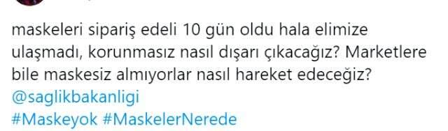 Koronavirüs salgını günlerinde Türkiye'de maske sorunu yaşanıyor