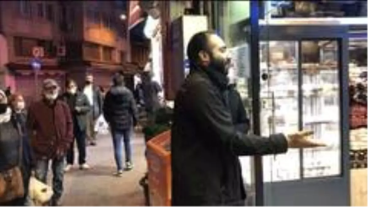 Maskesiz ekmek almak istedi, fırıncıyla tartıştı