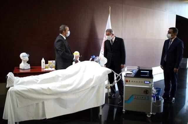 Milli Savunma Bakanlığı, yüzde 100 yerli mekanik solunum cihazı üretti