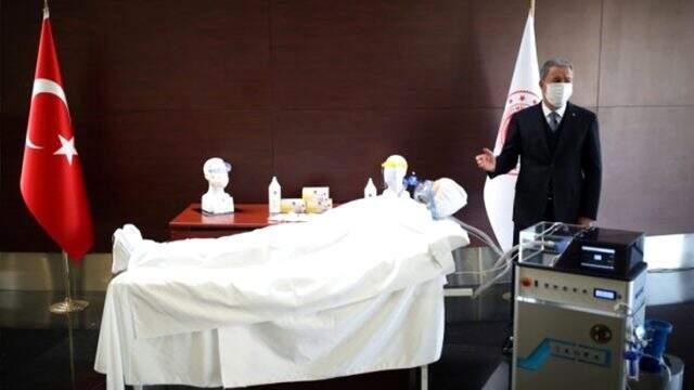 Milli Savunma Bakanlığı, yüzde 100 yerli mekanik solunum cihazı üretti