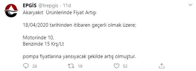 Son Dakika: Motorine 10, benzine 15 kuruş zam geldi Son Dakika: Motorine 10, benzine 15 kuruş zam geldi
