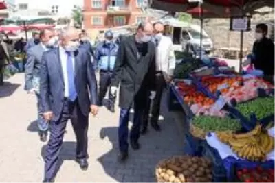Yahyalı ilçe pazarında sıkı denetim