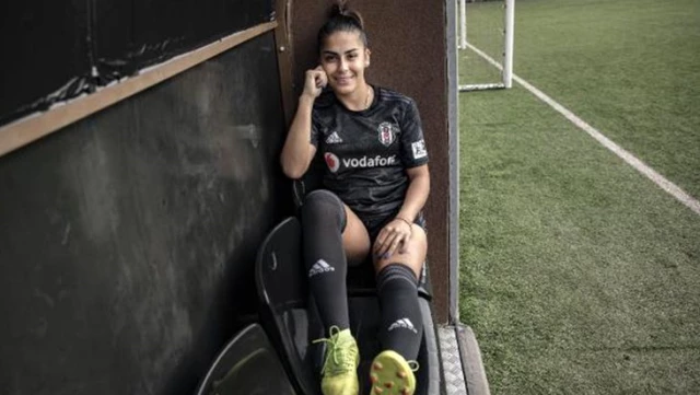 Beşiktaş Kadın Futbol Takımı oyuncusu Sevgi Çınar: 40 bin kişinin önünde oynamak başımı döndürdü