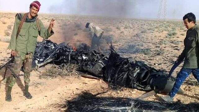Libya'da UMH güçleri Hafter'e ait İHA'yı düşürdü