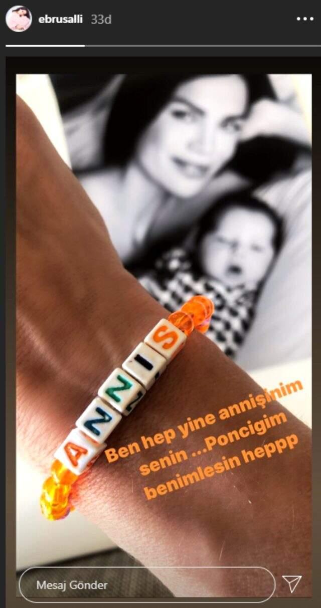 Oğlunu kaybeden Ebru Şallı'dan ilk paylaşım: Ponçiğim benimlesin hep