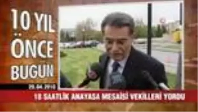 10 yıl önce bugün neler oldu ? 10 yıl önce bugün neler oldu ?