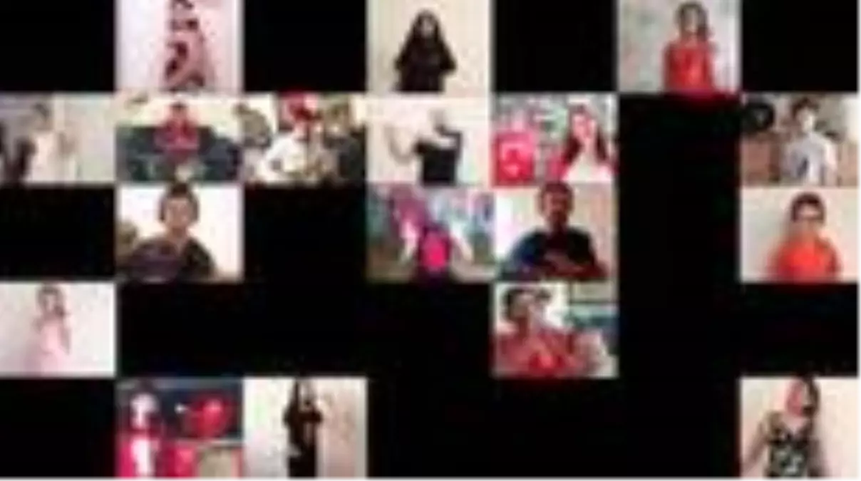 Bursa'da çocuklardan 23 Nisan klibi