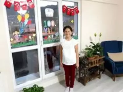 Kızılcahamam'da 23 Nisan coşkusuna korona virüs engel olamadı