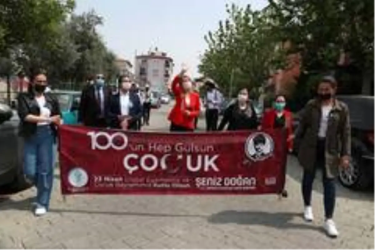 Merkezefendi sokaklarında 23 Nisan coşkusu