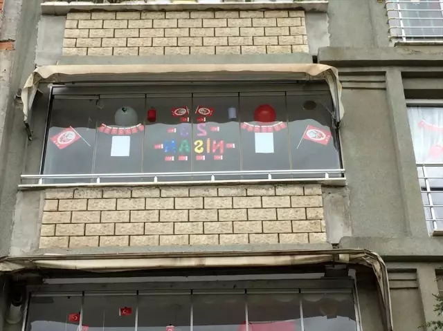 Çarşamba�da evler 23 Nisan için süslendi haberi fotografı, fotografları