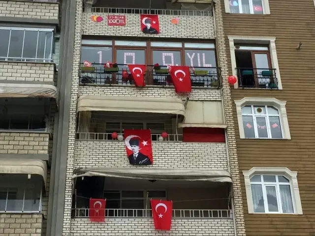 Çarşamba�da evler 23 Nisan için süslendi haberi fotografı, fotografları