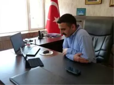 Gölpazarı Kaymakamı Canpolat video konferans yöntemiyle çocuklarla görüştü