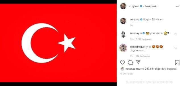 Seray Sarıkaya, Instagram'da sevgilisi Cem Yılmaz'ın doğum gününü kutladı: İyi ki varsın