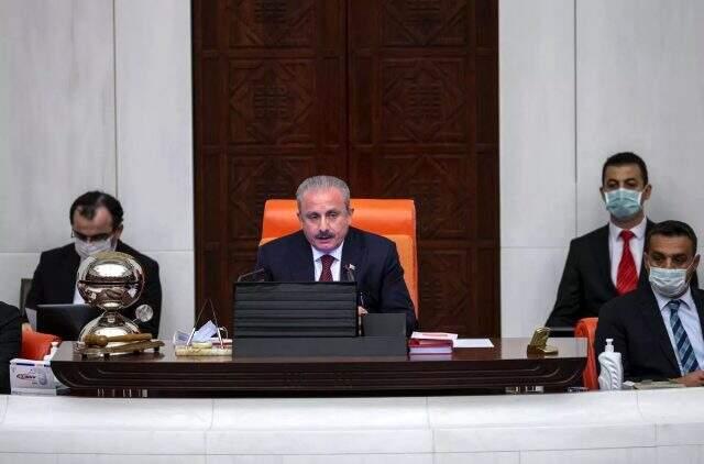 Son dakika: TBMM'de düzenlenen 23 Nisan Özel Oturumu Mustafa Şentop'un başkanlığında toplandı Son dakika: TBMM'de düzenlenen 23 Nisan Özel Oturumu Mustafa Şentop'un başkanlığında toplandı