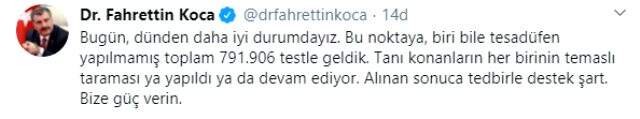 Son Dakika: Türkiye'de 23 Nisan'da koronavirüsten ölenlerin sayısı 115 artarak 2 bin 491'e yükseldi