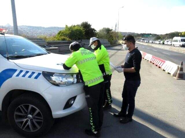 Yasağa uymayan sürücü: Sadece marketler açıkmış, yollar da açık sanmıştım