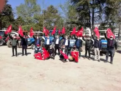 Yenişehirli muhtarlardan dezenfekte çalışması