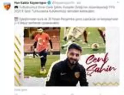 Enver Cenk Şahin FIFA 2020 E-Spor Turnuvasına katılacak Enver Cenk Şahin FIFA 2020 E-Spor Turnuvasına katılacak