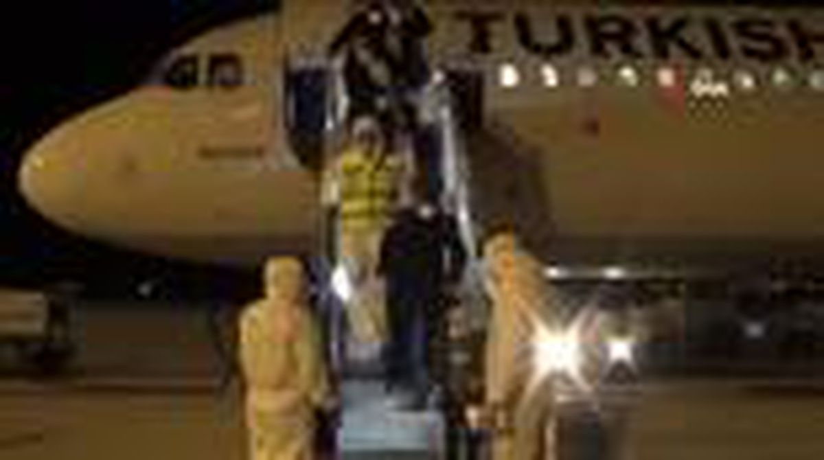 Fransa'dan getirilen 181 Türk vatandaşı Kütahya'da