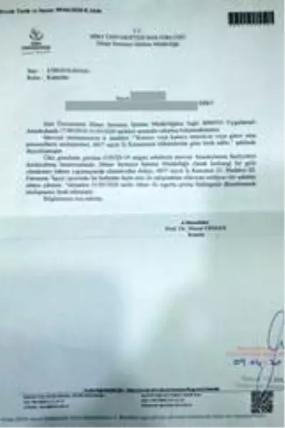 Siirt Üniversitesi rektörü korona virüs nedeniyle 7 personelin işine son verdi Siirt Üniversitesi rektörü korona virüs nedeniyle 7 personelin işine son verdi