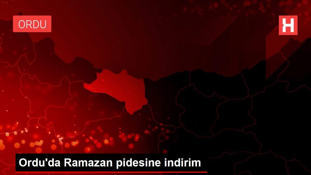Ordu'da Ramazan pidesine indirim