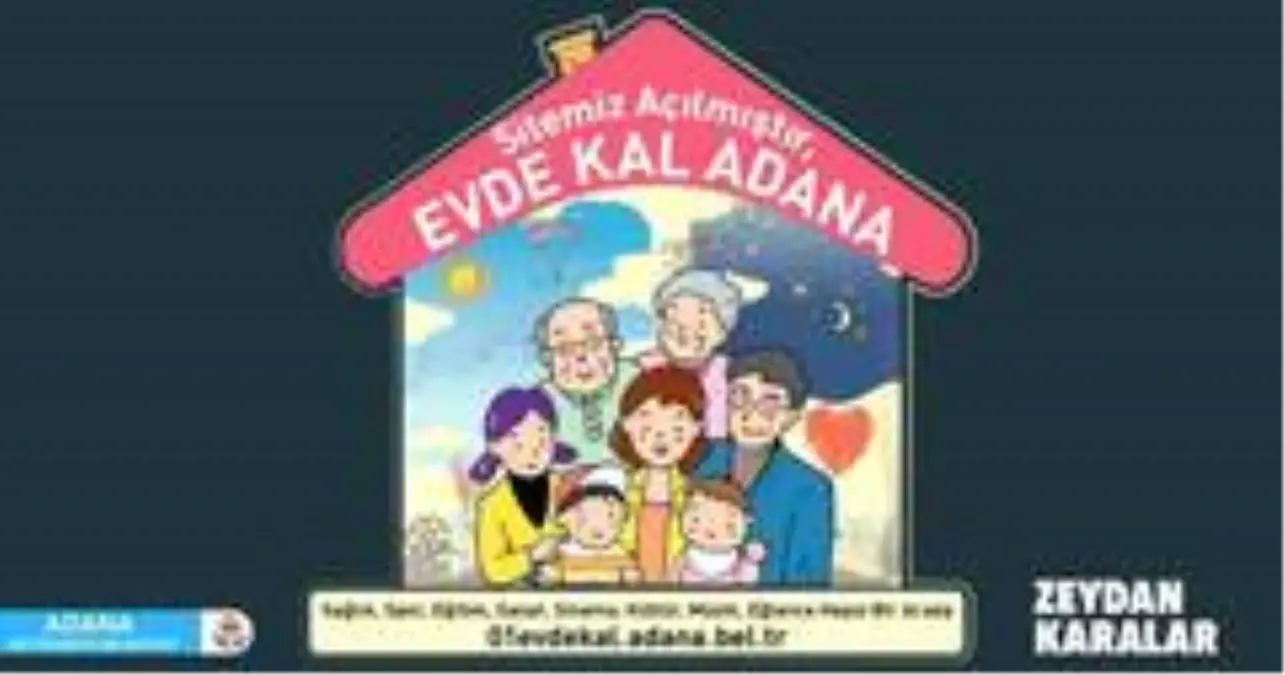 Evde kalanlar için internet sitesi