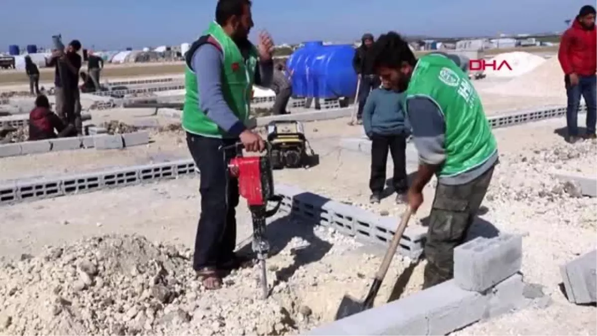 İHH�nın Suriye�deki briket ev projesi devam ediyor Haberler