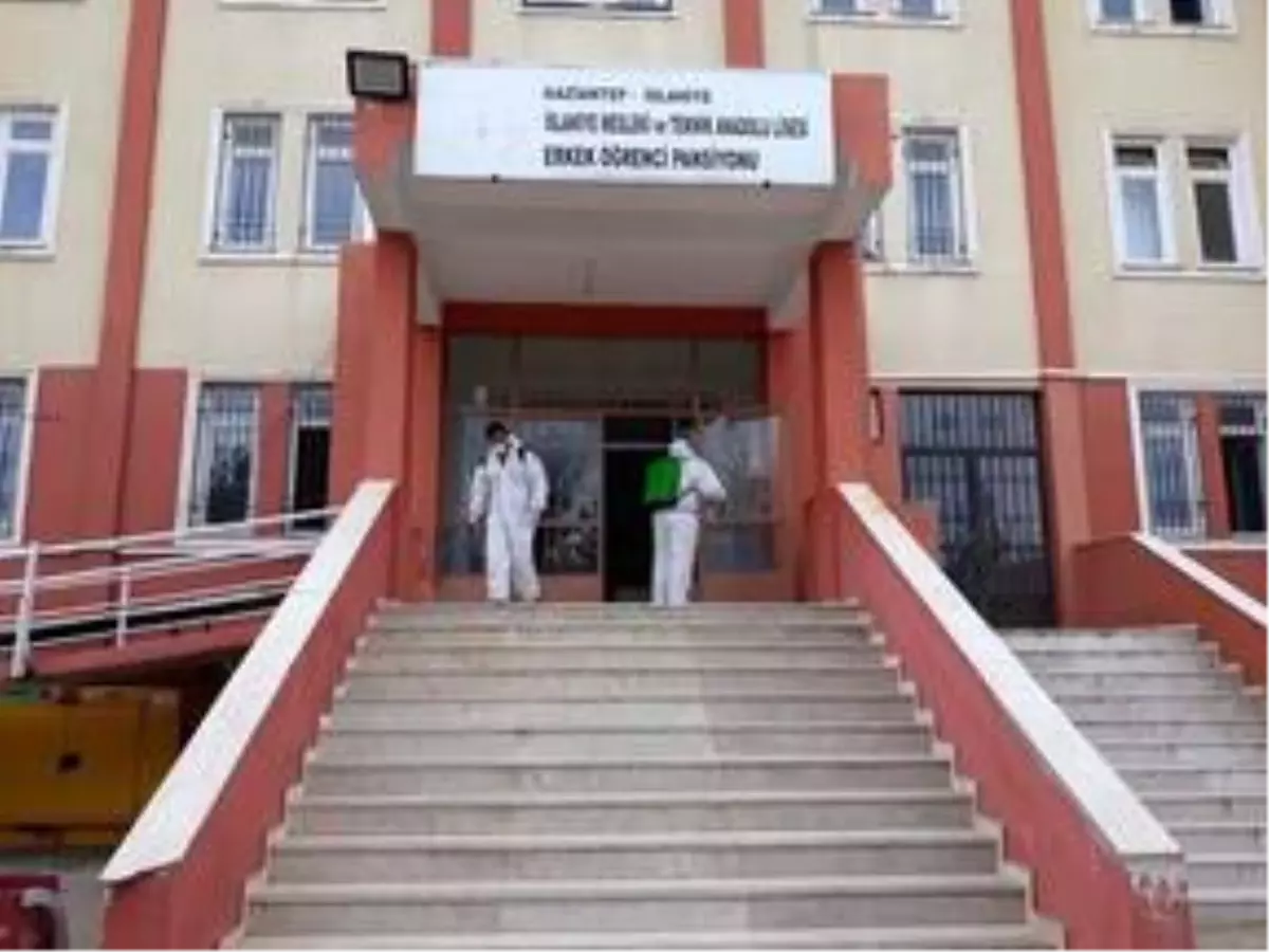 İslahiye'de dezenfekte çalışmaları