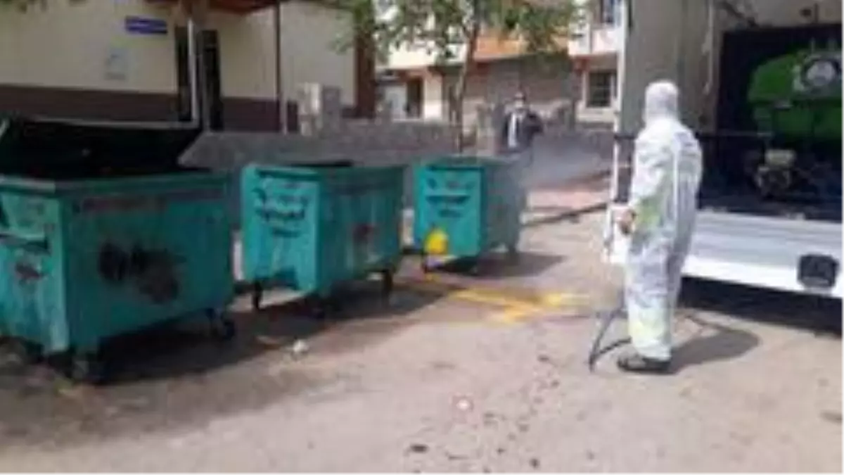 Şahinbey'de dezenfekte çalışmaları sürüyor