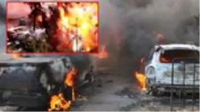 Afrin'de 42 kişinin öldüğü PKK saldırısında patlama anının görüntüleri ortaya çıktı Afrin'de 42 kişinin öldüğü PKK saldırısında patlama anının görüntüleri ortaya çıktı