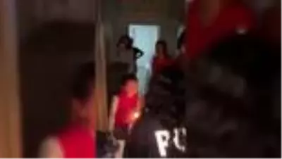 Polis ekiplerinden kronik rahatsızlığı bulunan Ada ya doğum günü sürprizi