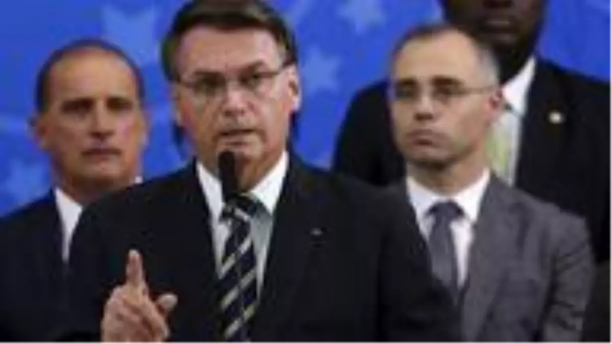 Brezilya Devlet Başkanı Bolsonaro, Emniyet Teşkilatı'nın başına aile dostunu atadı