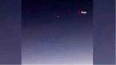 Gökyüzündeki sıralı ışıkları ilk kez gören gençler o anları anlattı