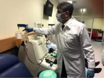 İmmun plazma ile 3 korona hastası sağlığına kavuştu İmmun plazma ile 3 korona hastası sağlığına kavuştu