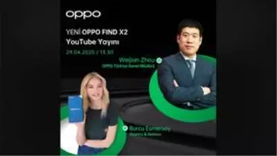 Oppo Find X2 Tanıtılıyor! Canlı Yayına Katılın Oppo Find X2 Tanıtılıyor! Canlı Yayına Katılın