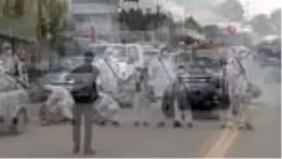 Başkent'te bir mahalle uçtan uca dezenfekte edildi