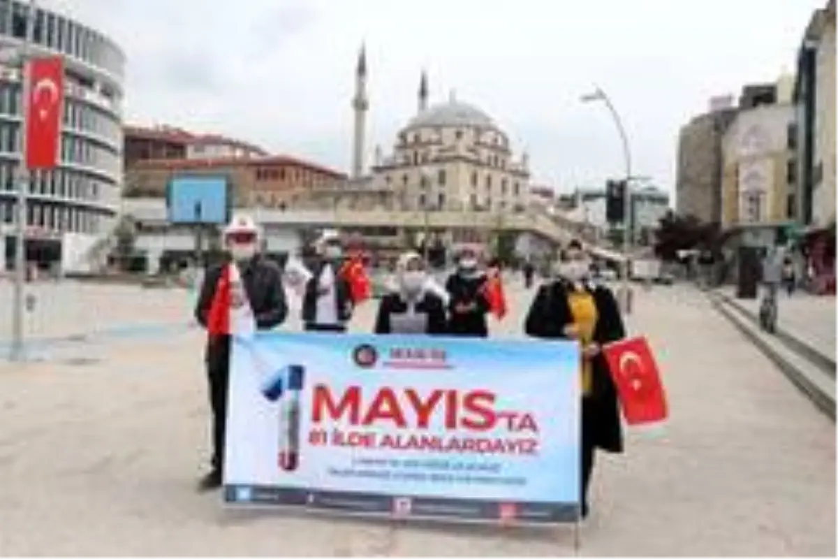 Bolu'da, 1 Mayıs kutlaması