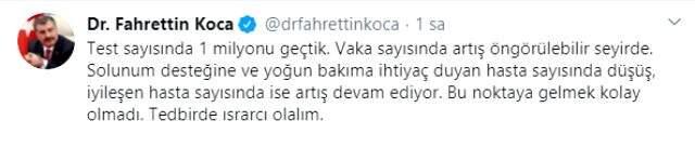 'Bu noktaya gelmek kolay olmadı' diyen Baka Koca'dan vatandaşlara önemli çağrı 'Bu noktaya gelmek kolay olmadı' diyen Baka Koca'dan vatandaşlara önemli çağrı