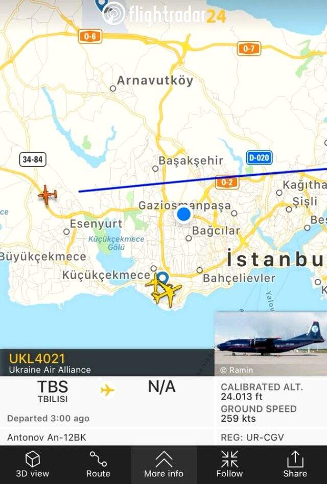 İstanbul'da gece saatlerinde duyulan uğultu sesinin nedeni deprem değil, Rus kargo uçağı