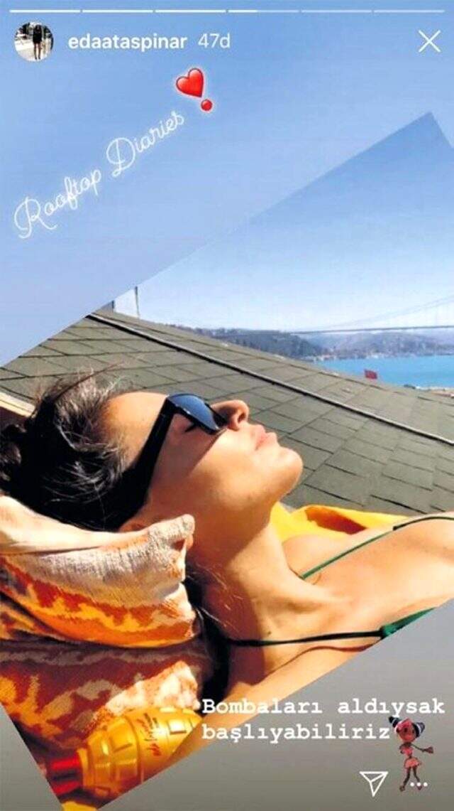 Eda Taşpınar'dan 40. yaş gününü iki fotoğraf ile kutladı, paylaşımına beğeni yağdı