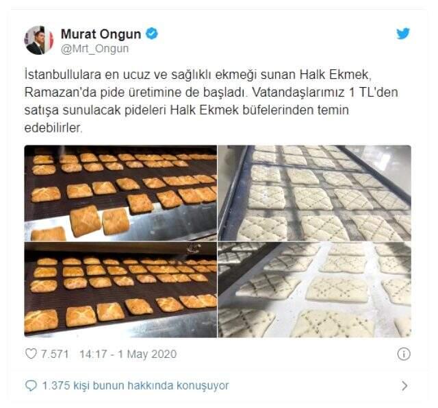 İBB Halk Ekmek Ramazan pidesini 1 liradan satacak İBB Halk Ekmek Ramazan pidesini 1 liradan satacak