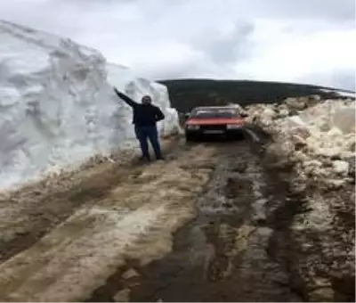Mayıs ayında 2.5 metre kar