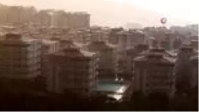 Bursa'da iftara dakikalar kala sağanak yağış etkili oldu