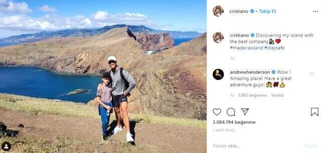 Cristiano Ronaldo, Portekiz'de satın aldığı adayı keşfe çıktı Cristiano Ronaldo, Portekiz'de satın aldığı adayı keşfe çıktı